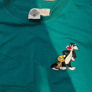 vintage looney tunes embroidered